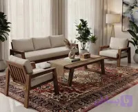 مبل نیم ست راحتی مدل روژان