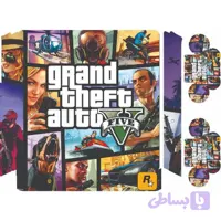 برچسب کنسول پلی استیشن 4 مدل GTA