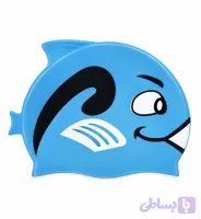 کلاه شنا سیلیکونی بچگانه طرح دار
