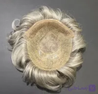 پروتز مو سینمایی جلوتور 8 تیکه بلیچ اورجینال 20x25 رنگ 80 درصد سفیدی