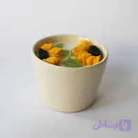 شمع کاسه ای آفتابگردون