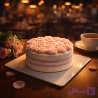صفحه کیک(بشقاب کیک) مقوایی21بسته50عددی