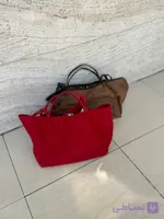 کیف جیر مینیمال دوبنده بدون زیپ