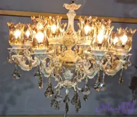 لوستر ۸ شاخه مدل رز