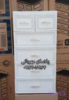 دراور ۵ طبقه طرح چوب و منبت ساده الوند پلاستیک | پلاسکو مهربانی