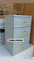دراور پلاستیکی ۳_۴_۵_۶ طبقه ممتاز پلاستیک رنگ طوسی