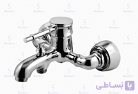 شیر حمام اوج مدل رافاعل کروم
