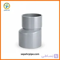 تبدیل پلیکا U-PVC سایز 125*110 پلیمن