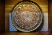 مجمعه ( مجمع ) مسی قلمزنی شده