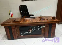 میز مدیریت غزال وکیوم ۲در ۸۰ با ال