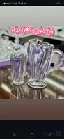 پارچ و لیوان کریستال مدل ماکائو