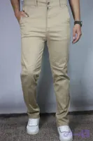 شلوار کتان اسپرت مردانه _ رنگ کرم (۴۲ تا ۵۰)