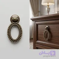 دستگیره تک پیچ آویز ست مرواریدی کد p575