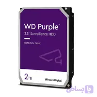 هارد اینترنال وسترن دیجیتال مدل Purple WD23PURZ ظرفیت 2 ترابایت (اصلی)