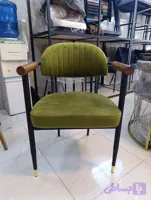 صندلی رستورانی مدل دسته چوبی