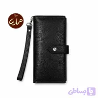 کیف پول چرم طبیعی زنانه مهتاب