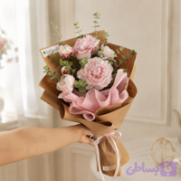 دسته گل پیونی