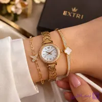 ساعت زنانه اکستری e1003b بند استیل اصل با گارانتی معتبر