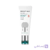 ضد آفتاب فیزیکال بی‌رنگ برایت مکس SPF50 | محافظت قوی با بافت سبک