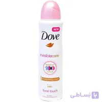 اسپری بدن داو با رایحه 100 صورتی مدل Fresh & Fruity