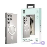 قاب مگ سیف دلگادو اس 24 اولترا Green Magsafe Delgado S24Ultra - آیدو