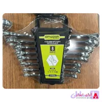 آچار 8 عددی یکسر رینگ کیفی آمازون مدل MM8-19