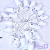 ریسه بلوطی تک رنگ – 10 متری – 15 شعله