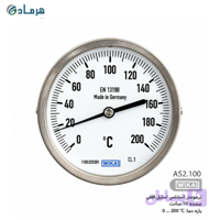 ترمومتر تمام استیل ویکا WIKA مدل A52.100