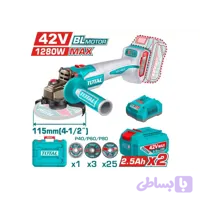 مینی فرز شارژی براشلس توتال مدل TAGLI4128112