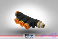 پنج راهی بغل روزه متغیر پنوماتیک 1/8*6-8 الیت