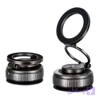 پایه نگهدارنده گوشی با اتصال مغناطیسی و پایه وکیومی مدل vacuum suction