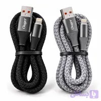 کابل شارژ لایتنینگ ouger مدل m14 با خروجی 6A (کیفیت فوق العاده بالا)
