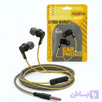 هندزفری سیمی Realme مدل Stereo Headset با بیس تقویت شده