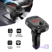 شارژر فندکی فست شارژ و اف ام خودروی DAVIN مدل DF03