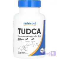 مکمل تودکا (TUDCA) نوتریکاست – ۲۵۰ میلی‌گرم – ۶۰ کپسول