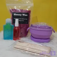 پکیج ویژه دستگاه سیلیکونی(دستگاه سیلیکونی نچسب+وکس 500گرمی رنگی+ژل+روغن+یک بسته کاردک)