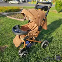 کالسکه تک مخمل Marco مشکی خرس با اسکلت بنیتا دلیجان