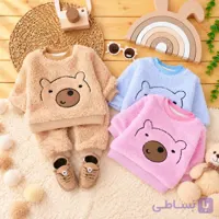 بلوز و شلوار پشمالو تدی خندان