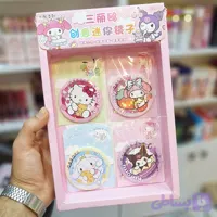 آینه جیبی گرد فانتزی دخترانه Sanrio