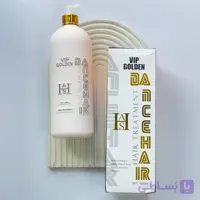 ماسک مو دنس هیر مدل VIP Golden حجم 1000 میلی‌لیتر؛ مناسب موهای آسیب‌دیده و وز | DANCE HAIR VIP GOLDEN HAIR MASK