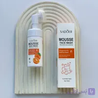 فوم شستشو صورت ضدلک سادور مدل ویتامین C حجم 120 میلی‌لیتر، مناسب انواع پوست | SADOER Vitamin C Facial Cleansing Foam 120 ml