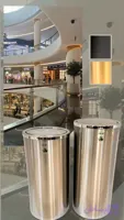 سطل زباله استیل آکا الکتریک مدل ویل دور بین