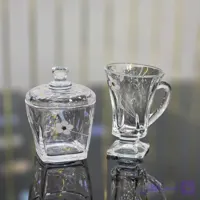 فنجان و قندان شکوفه | ست پذیرایی شیک و لوکس کد 400