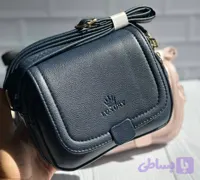 کیف دوشی زنانه لاکچری (Luxury) رنگ سورمه‌ای