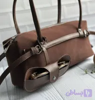کیف دستی و دوشی اشبالت قهوه‌ای جای‌عینک‌دار