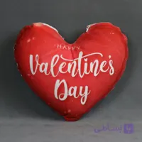 کوسن مخمل قلبی