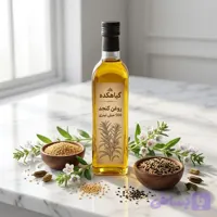 روغن کنجد یک لیتری