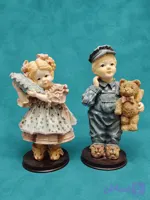 مجموعه مجسمه دکوری دختر و پسر
