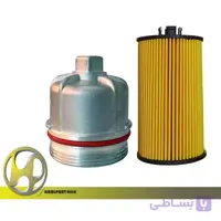 پک درپوش فیلتر روغن سمند EF7 و دنا با فیلتر روغن و اورینگ سیلیکونی