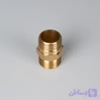 مغزی دو سر دنده برنجی 1/2 تکتا